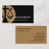 弁護士企業の弁護士 名刺 (正面/裏面)