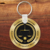 弁護士卒業パーティーアイディア、格安パーティーの好意 キーホルダー (正面)