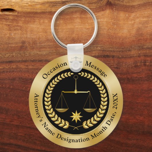弁護士卒業パーティーアイディア、格安パーティーの好意 キーホルダー (正面)