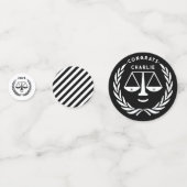 弁護士卒業党 コンフェッティ (裏面)