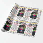 弁護士卒業新聞大ユニーク学 ラッピングペーパー (アンロールド)