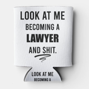 弁護士卒業Tシャツ 缶クーラー