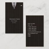 弁護士及び弁護士のスーツの名刺 名刺 (正面/裏面)