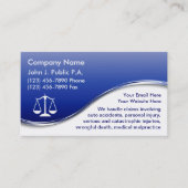 弁護士名刺 名刺 (正面)