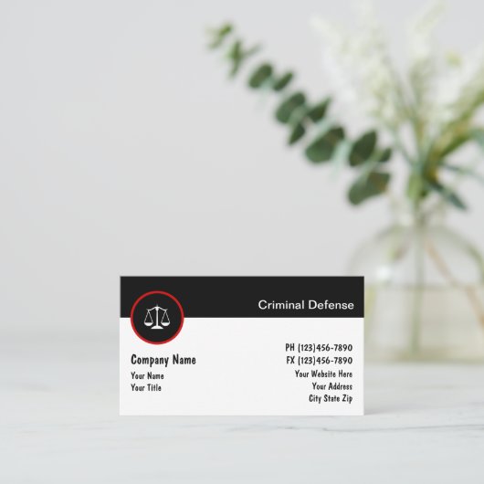 弁護士名刺 名刺 (スタンド正面)