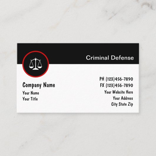 弁護士名刺 名刺 (正面)