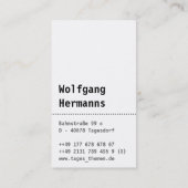 弁護士名刺 名刺 (裏面)