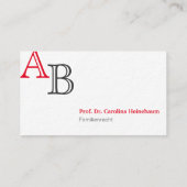 弁護士名刺 名刺 (裏面)