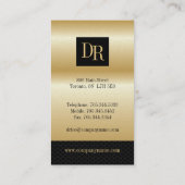 弁護士名刺 名刺 (裏面)