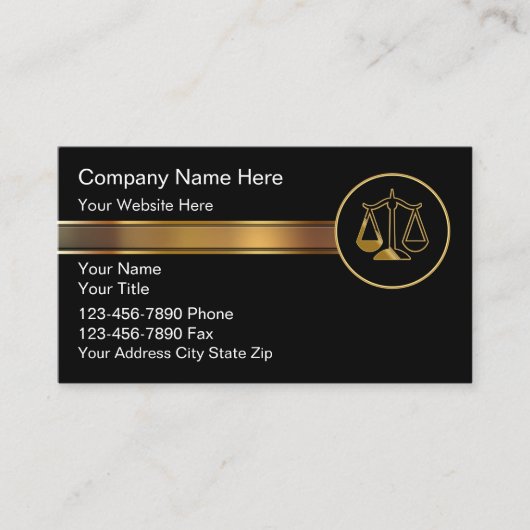 弁護士名刺 名刺 (正面)