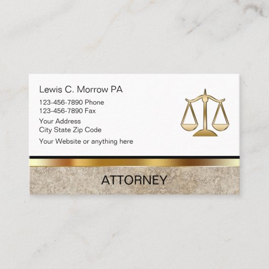 弁護士名刺 名刺 (正面)