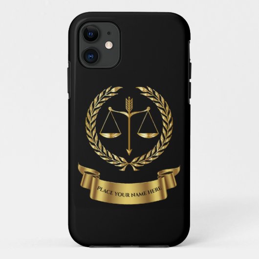 弁護士向け オーダーメイド Case-Mate iPhoneケース (裏面)