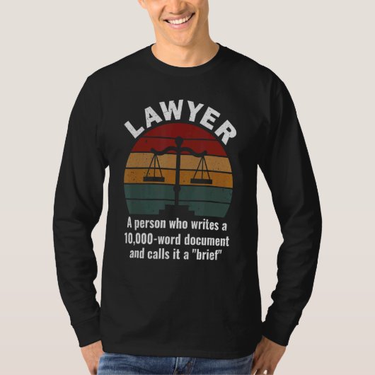 弁護士定義法律事務所弁護士弁護士 Tシャツ (正面)