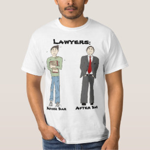 弁護士対皆ワイシャツ Tシャツ
