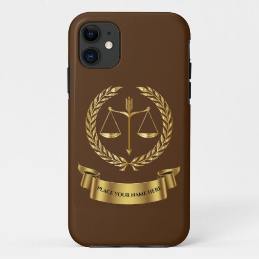 弁護士専用ケース iPhoneケース Case-Mate iPhoneケース (裏面)