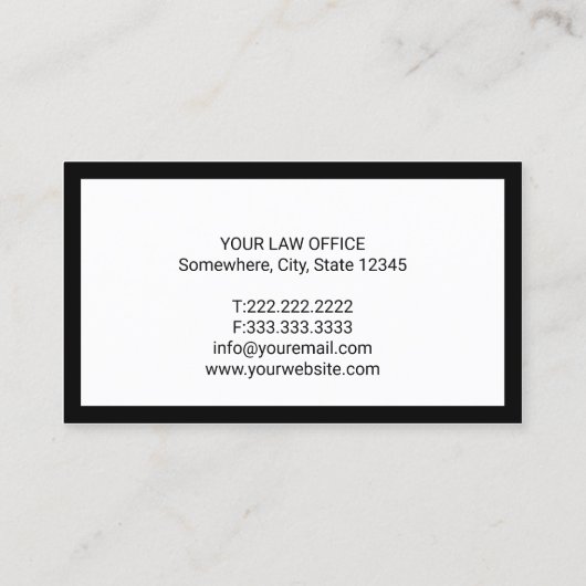 弁護士平民縁ど弁護士 名刺 (裏面)