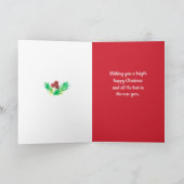 弁護士弁護士の仕事から聖降誕祭 シーズンカード (内部)