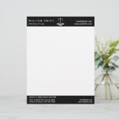 弁護士弁護士の正義のプロフェッショナル レターヘッド (スタンド正面)