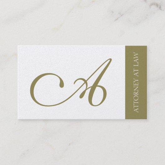 弁護士弁護士の法的カウンセラーの法律事務所のオフィス 名刺 (正面)