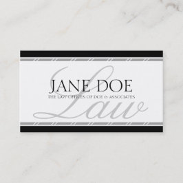 弁護士弁護士の法的カウンセラーの法律事務所の銀 名刺