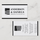 弁護士弁護士の移住の帰化の法律 名刺 (正面/裏面)