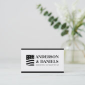 弁護士弁護士の移住の帰化の法律 名刺 (スタンド正面)