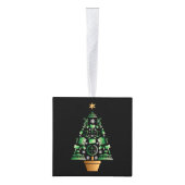 弁護士弁護士クリスマスツリー キューブオーナメント (右)