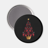 弁護士弁護士クリスマスツリー マグネット (正面/裏面)