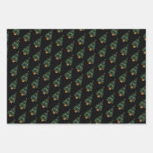 弁護士弁護士クリスマスツリー ラッピングペーパーシート (正面3)