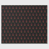 弁護士弁護士クリスマスツリー ラッピングペーパー (フラット)