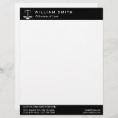 弁護士弁護士ジャスティスプロフェッショナル レターヘッド (正面/裏面)