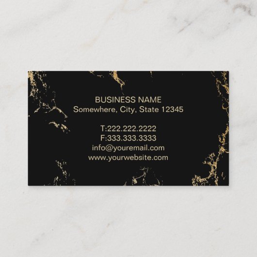 弁護士弁護士トレンディーターコイズ&金ゴールド 名刺 (裏面)