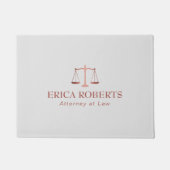 弁護士弁護士バラ金ゴールド規模 ドアマット (正面)