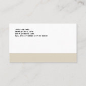 弁護士弁護士モダン名刺 名刺 (裏面)