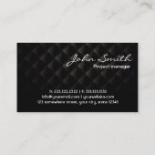 弁護士弁護士ラグジュアリー金ゴールドラベルフェイクメタル  名刺 (裏面)