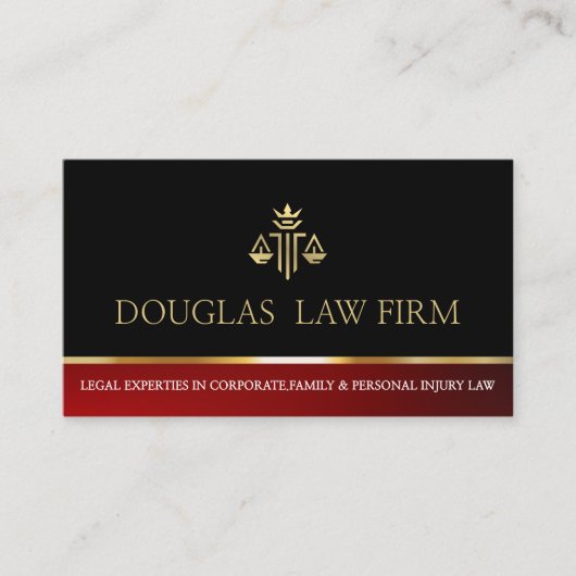 弁護士弁護士写真モダンプロフェッショナル 名刺 (正面)