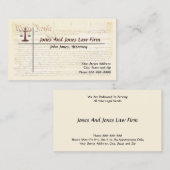 弁護士弁護士名刺 名刺 (正面/裏面)