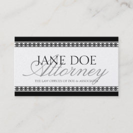 弁護士弁護士法律事務所シルバースクリプトブラック金ゴールド 名刺