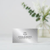 弁護士弁護士法律事務所メタリモダンック 名刺 (スタンド正面)