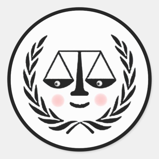 弁護士弁護士法律学校 ラウンドシール (正面)