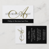弁護士弁護士法律顧問法事務所 名刺 (正面/裏面)