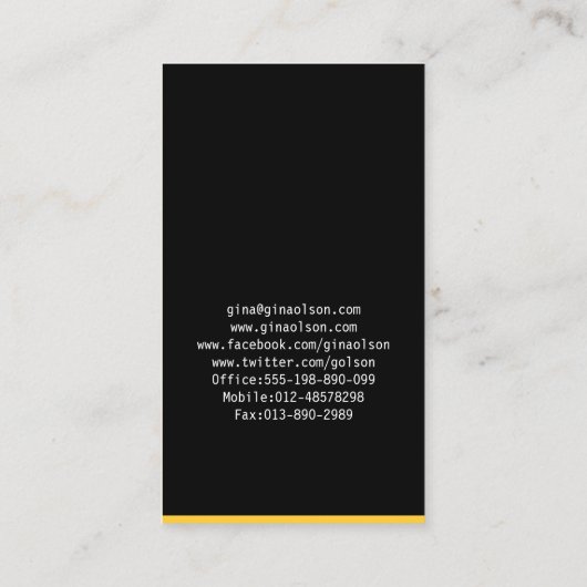 弁護士弁護士法 名刺 (裏面)