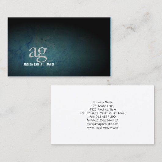 弁護士弁護士法 名刺 (正面/裏面)