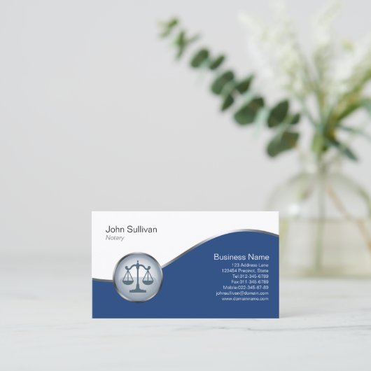 弁護士弁護士法 名刺 (スタンド正面)