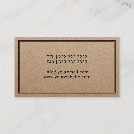 弁護士弁護士素朴クラフト法律事務所 名刺 (裏面)