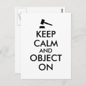 弁護士弁護士裁判官法学部又は教授への贈与 ポストカード (正面/裏面)