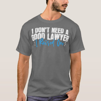 弁護士弁護士親ママパパ Tシャツ