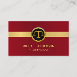 弁護士弁護士金ゴールド規模エレガント 名刺