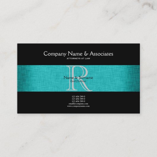 弁護士弁護士 名刺 (正面)