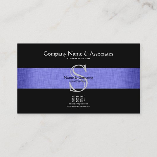 弁護士弁護士 名刺 (正面)